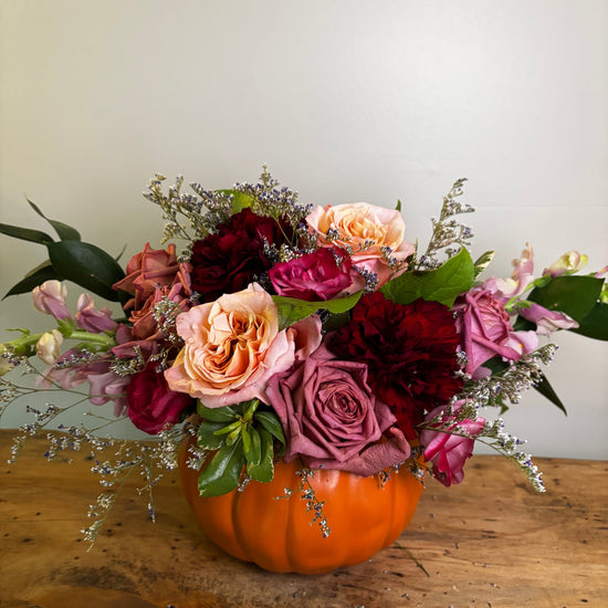 Pumpkin Patch Arrangement Workshop - October 11, 10am, 11am, 12pm, or 1pm flowerandtwine
