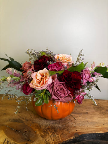 Pumpkin Patch Arrangement Workshop - October 11, 10am, 11am, 12pm, or 1pm flowerandtwine