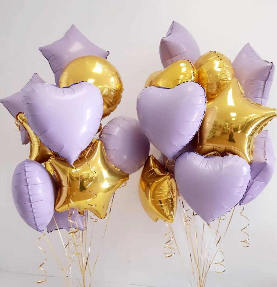Go Big - The Extra Celebratory Double Balloon Bouquet Greeting flowerandtwine