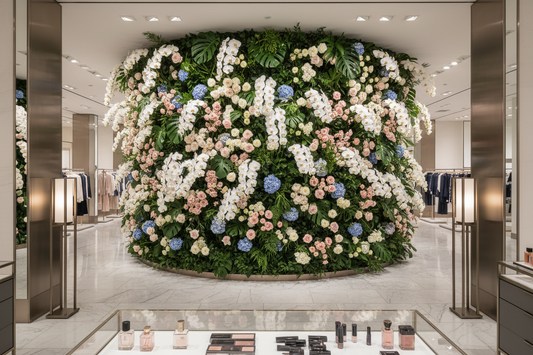 Floral Installations for Retail Spaces