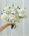 White Classic Handheld Bouquet