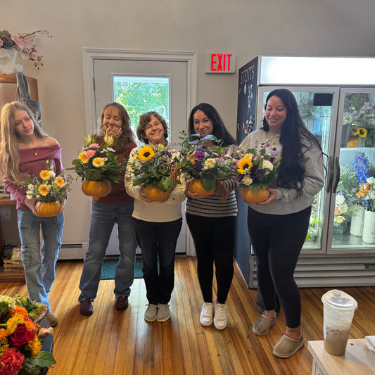 The "Pearl" Winter White Flower Arranging Workshop - Thursdays in January, 6-7pm