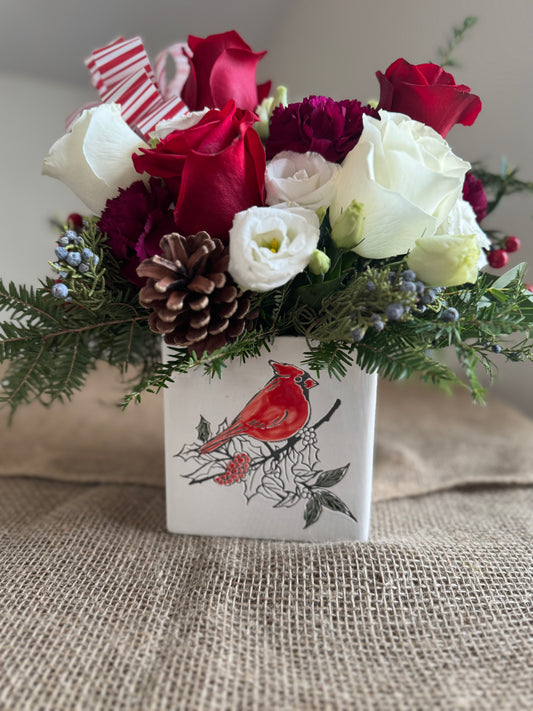 Cardinal Winter Wishes