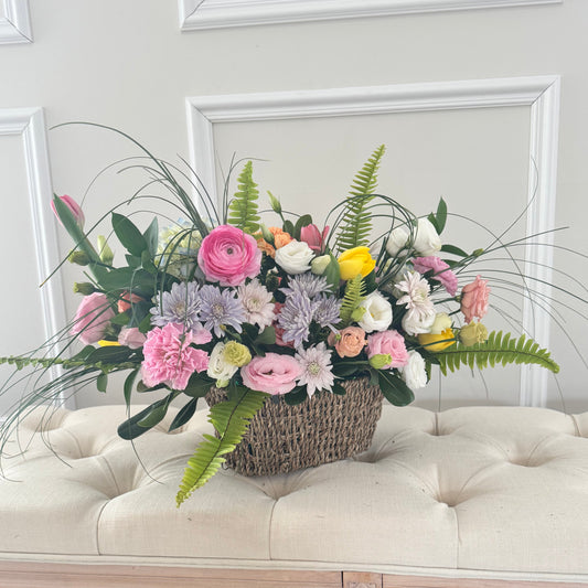Spring Garden Easter Basket