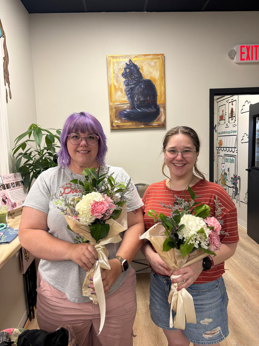 DIY Homecoming / Dance Flowers - 1 hour SEAT RESERVATION flowerandtwine