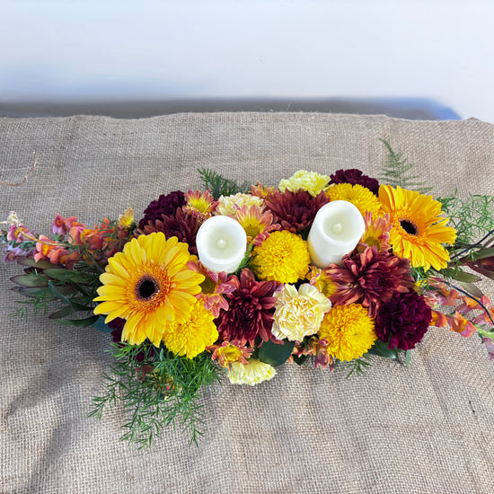 Thanksgiving Centerpiece – Foraged Elegance Collection flowerandtwine