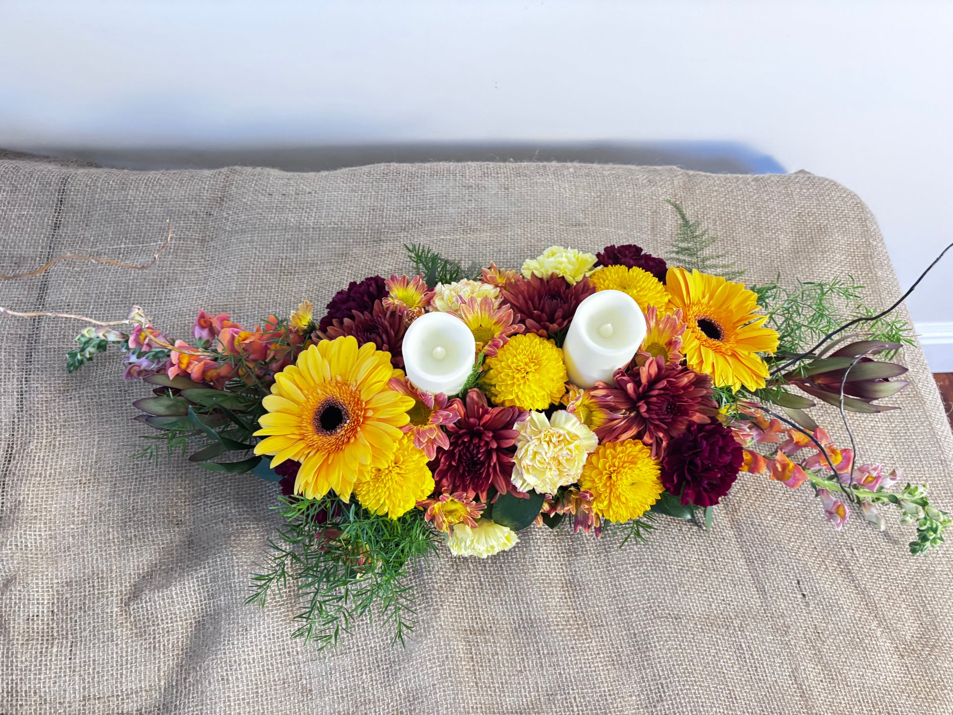 Thanksgiving Centerpiece – Foraged Elegance Collection flowerandtwine