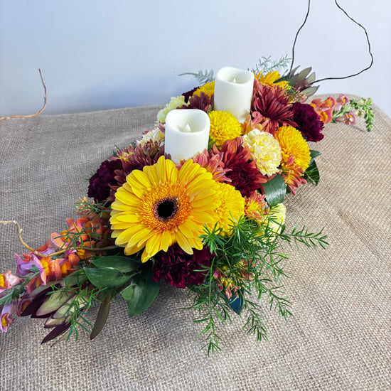 Thanksgiving Centerpiece – Foraged Elegance Collection flowerandtwine