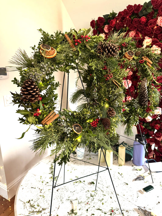Seasonal Wreath Making Workshop - Thursday Nights and Saturday Noons