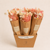 Blush Dried Flower Bouquet | Soft Pink Home Decor