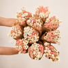 Blush Dried Flower Bouquet | Soft Pink Home Decor