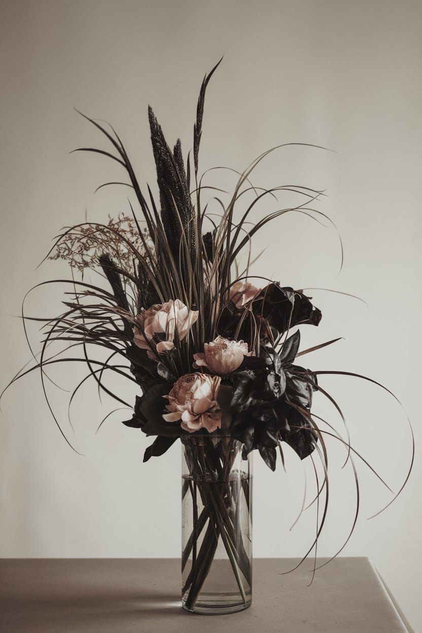 Gothic Statement Piece Arrangement - LIMITED TIME flowerandtwine