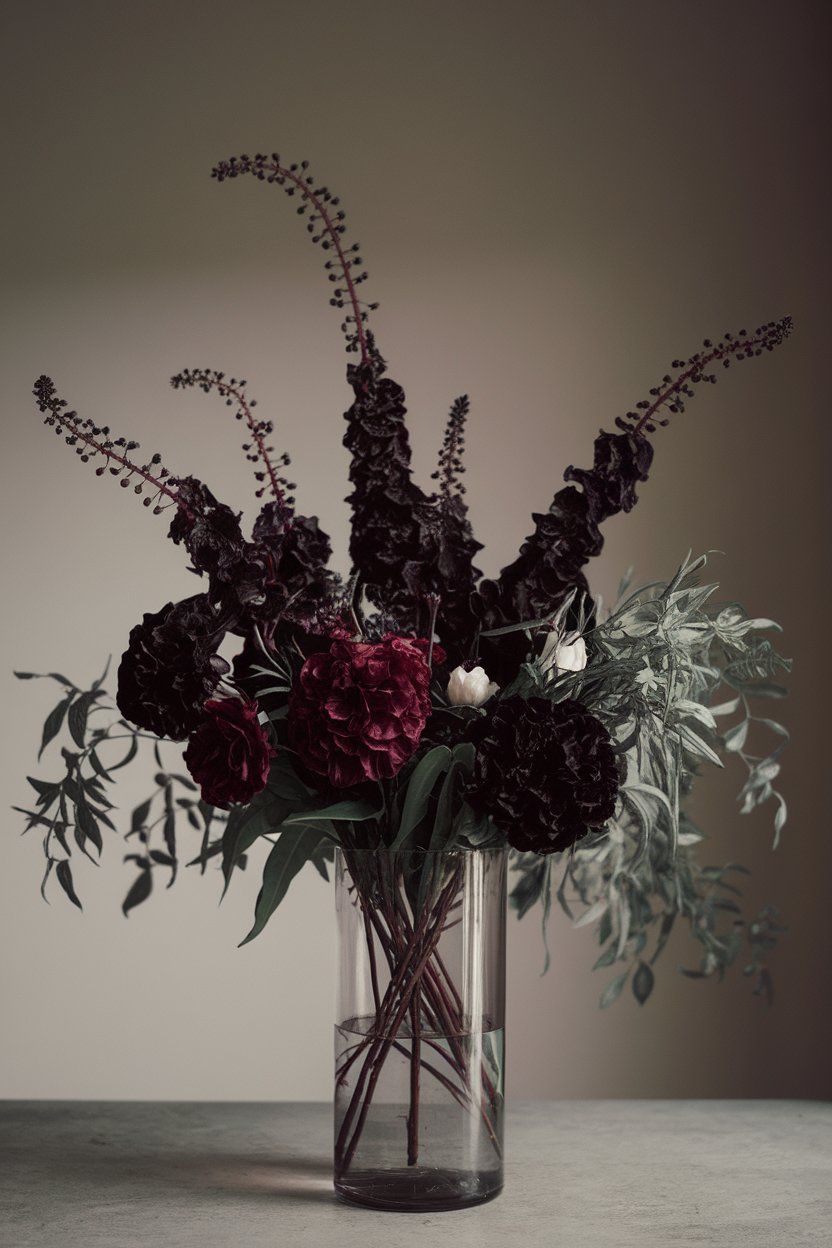 Gothic Statement Piece Arrangement - LIMITED TIME flowerandtwine