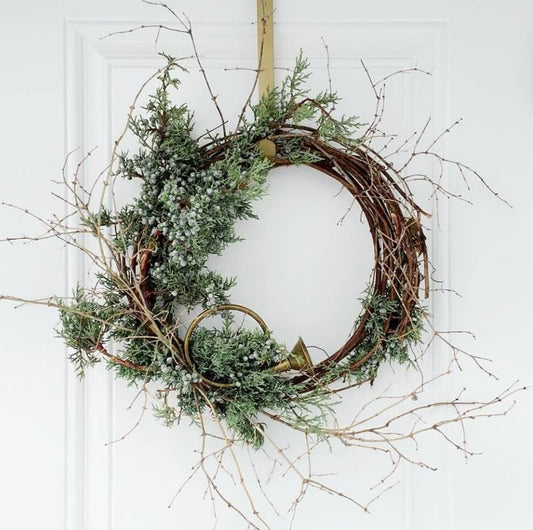 Pre Booking: Private Holiday Wreath-Making Party for 4