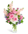 Spring Upcycled Arrangement with Locally Grown Flowers! (Mother's Day)