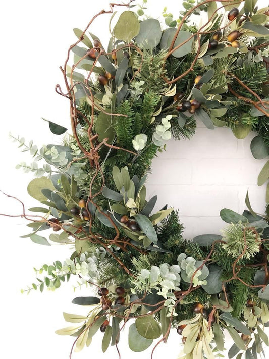 Pre Booking: Private Holiday Wreath-Making Party for 4